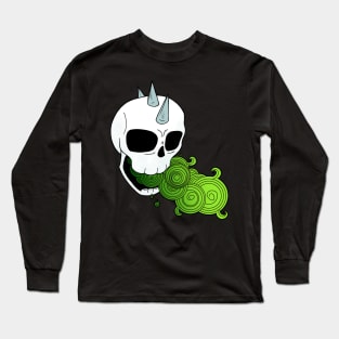 "Skull Vomit" Long Sleeve T-Shirt